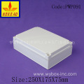 waterproof enclosure box for electronic outdoor telecom enclosure waterproof plastic enclosure PWP091 with size 250*175*75mm